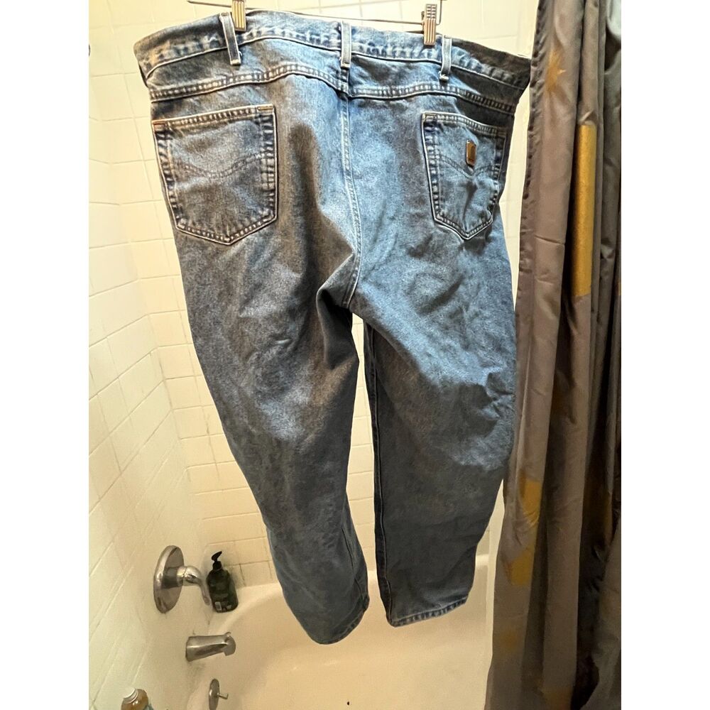 Carhartt B17 STW Relaxed Fit Jeans – Men’s 44x30 (Stonewash Blue Denim)